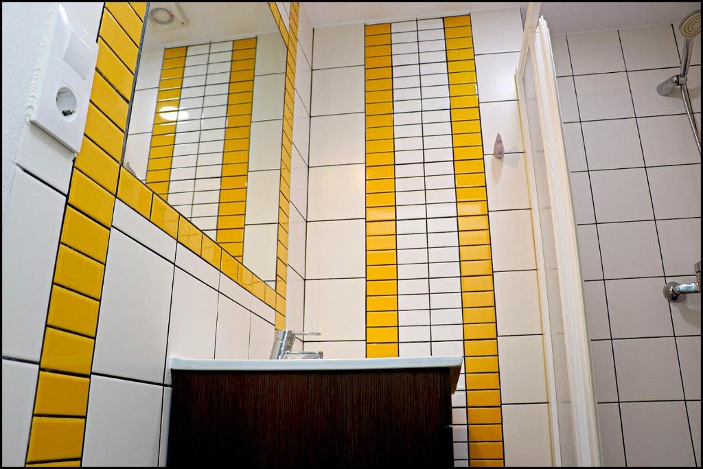 Koupelna v ubytování Apartamento Baluarte