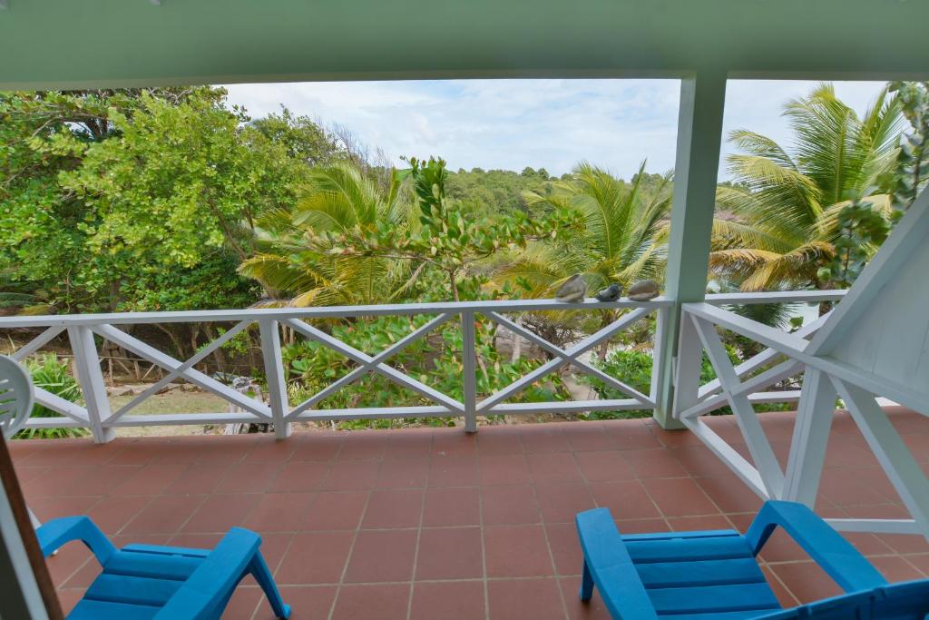 Balkón nebo terasa v ubytování Cabier Ocean Lodge