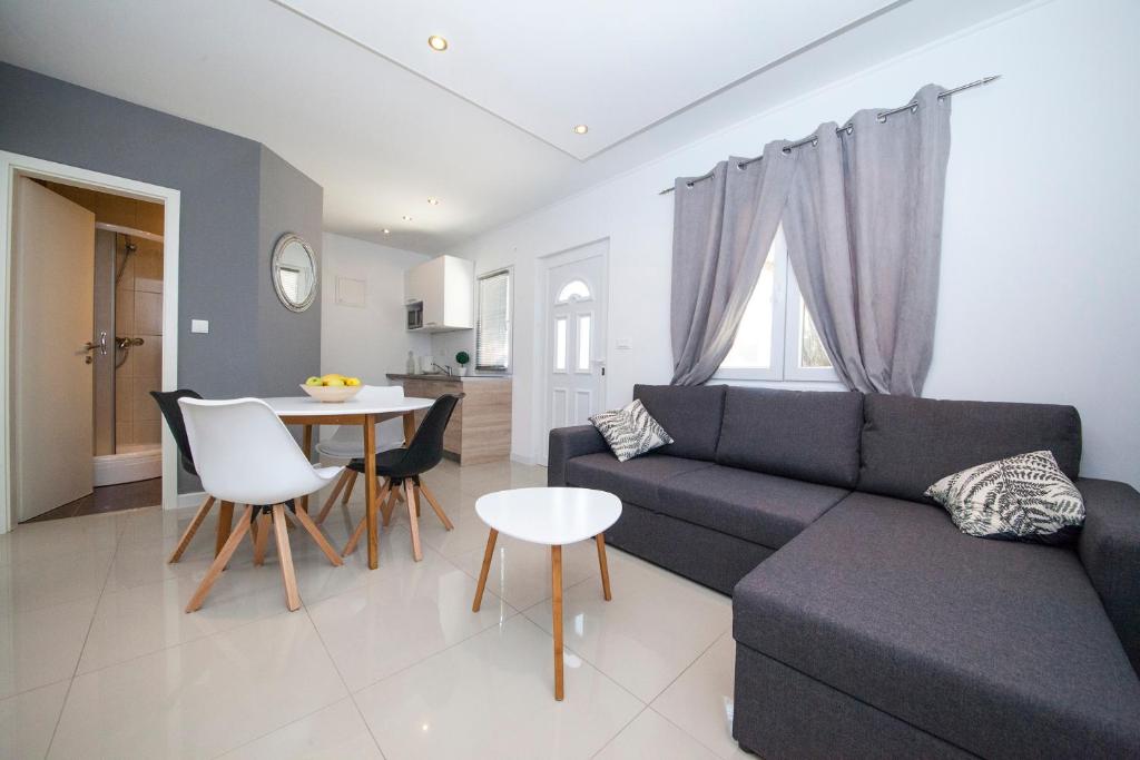 Posezení v ubytování Apartments and Mobile Homes Makarska