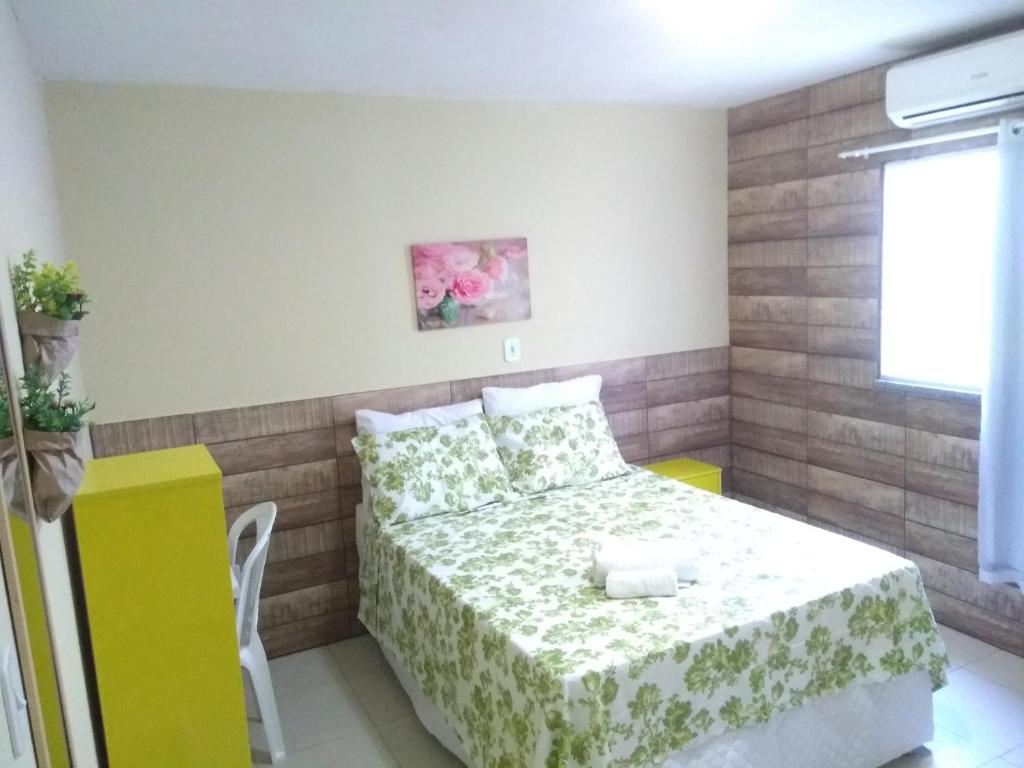 Postel nebo postele na pokoji v ubytování Anauê Pousada e Hostel