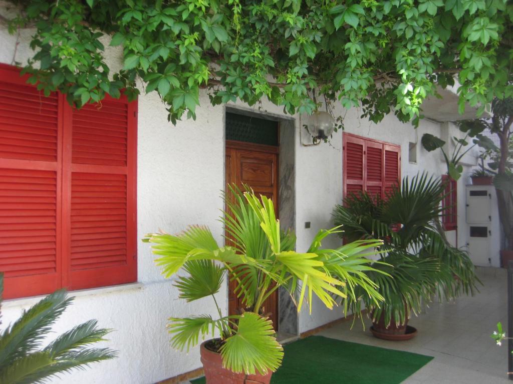 Zahrada ubytování Albergo Villa Verde