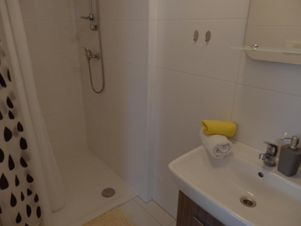 Łazienka w obiekcie Apartment Moravský Kras