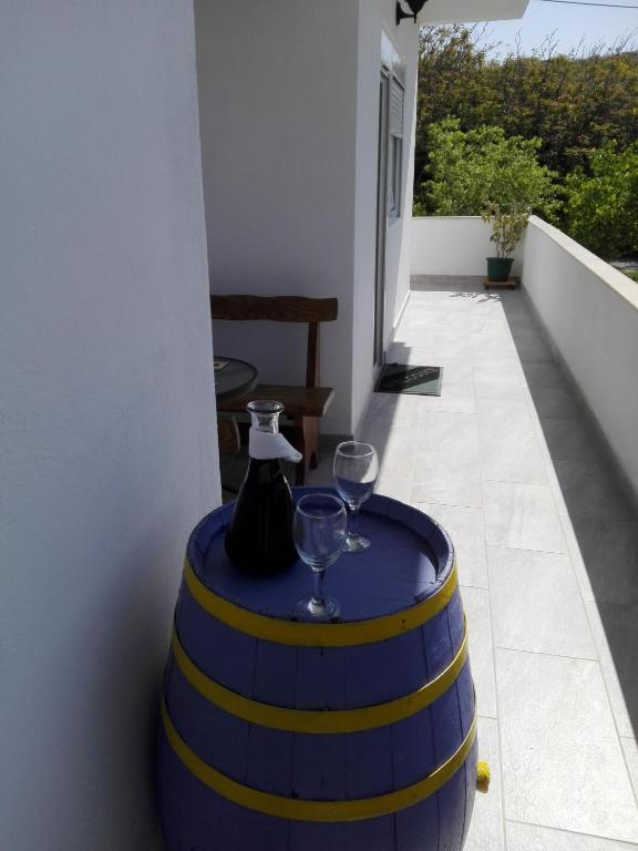 Balkón alebo terasa v ubytovaní Apartment Marijan - Rtina