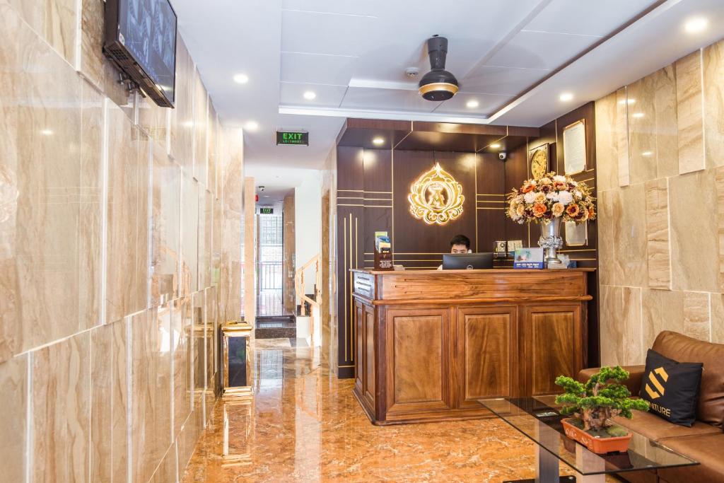 TV/trung tâm giải trí tại Aladin Hotel