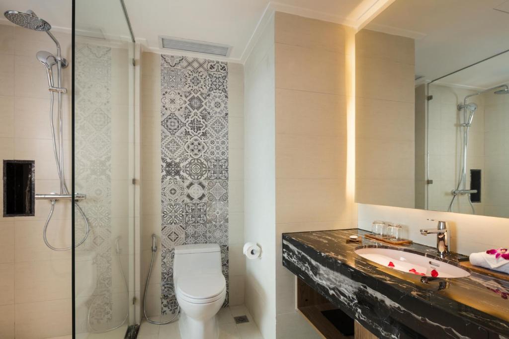 Phòng Senior Deluxe Giường Đôi với Tầm nhìn ra Biển