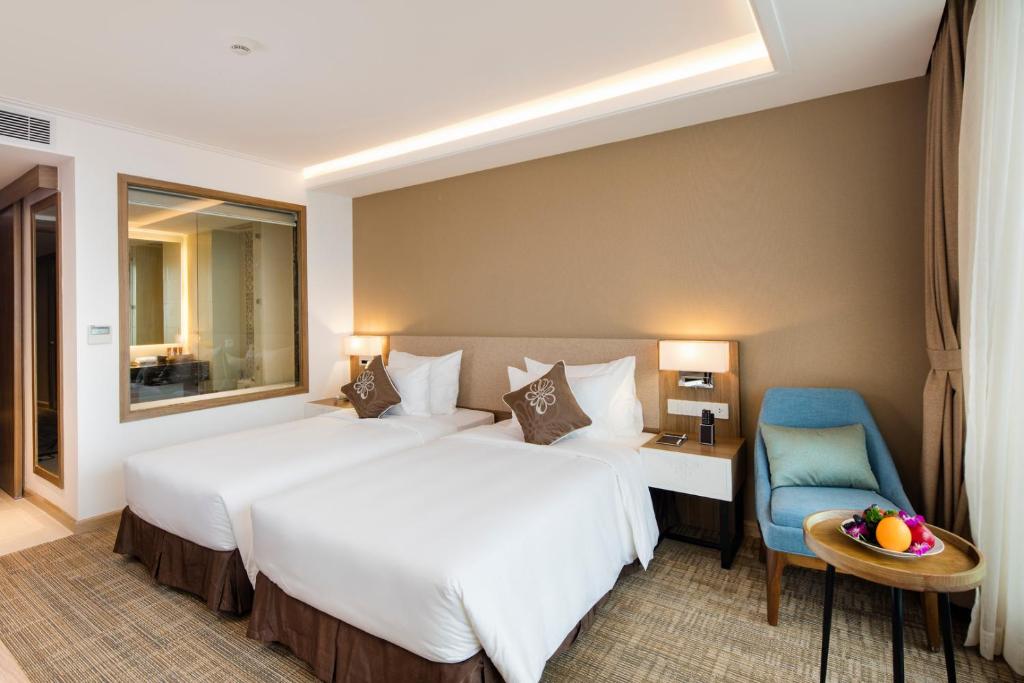 Phòng Senior Deluxe 2 Giường Đơn Nhìn Ra Biển