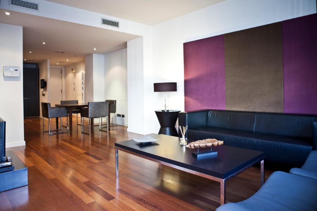 Posezení v ubytování Fewdays Barcelona Apartments