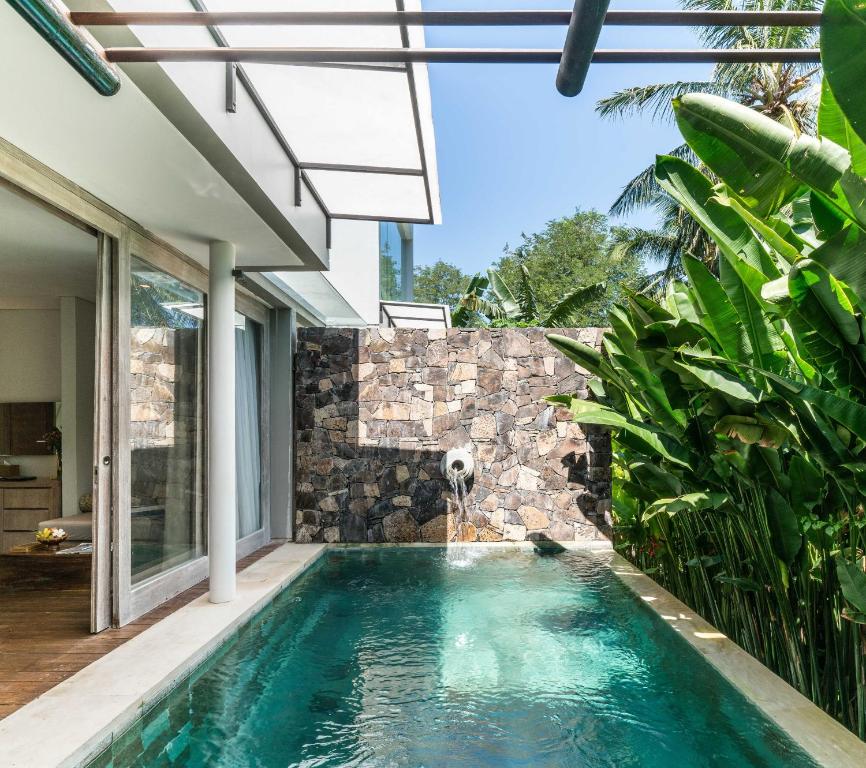 Bazén v ubytování Svarga Resort Lombok nebo v jeho okolí
