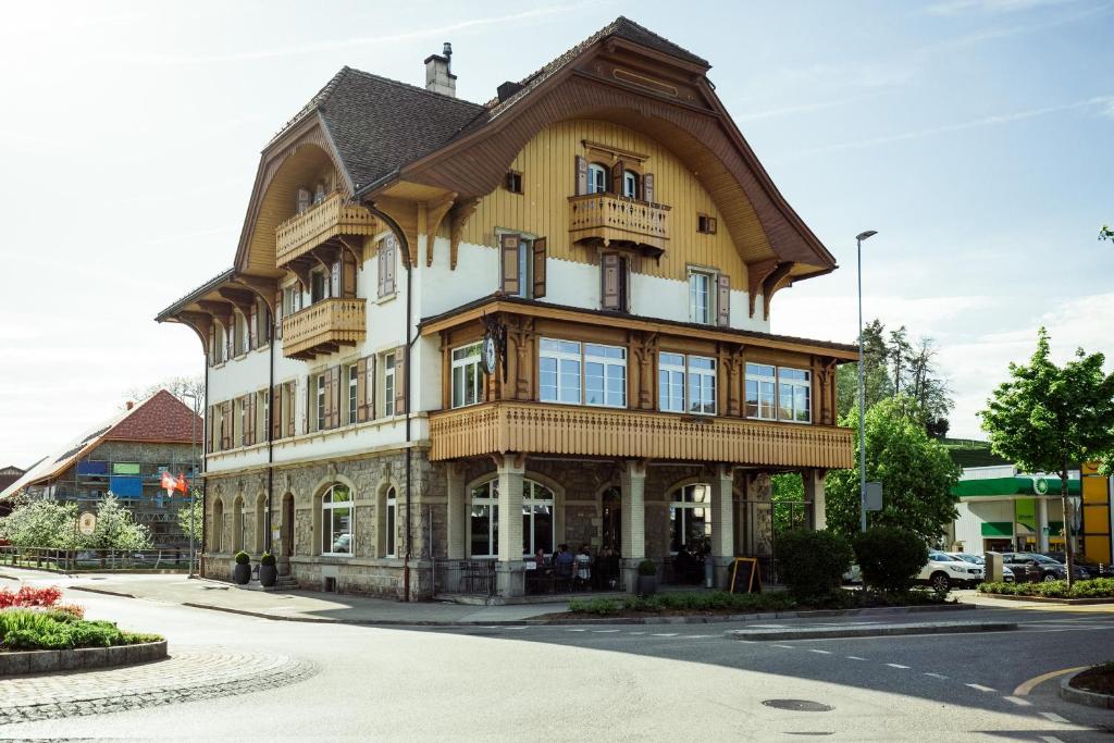 Budova, kde se hotel nachází