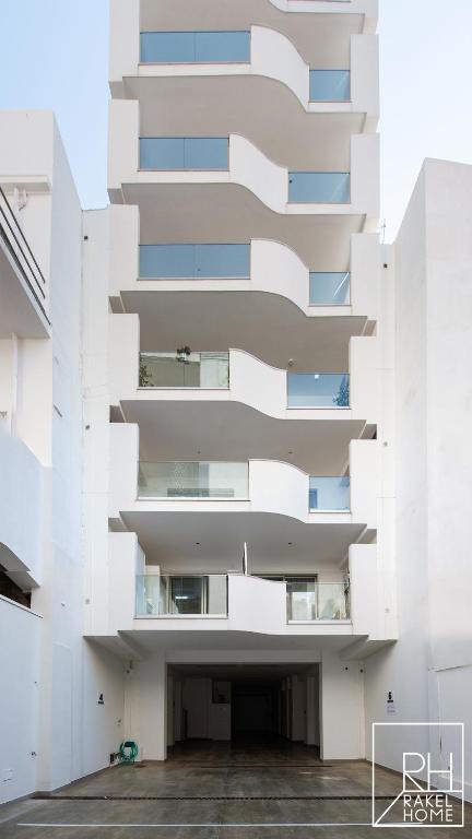 A balcony or terrace at B&B Rakel Home