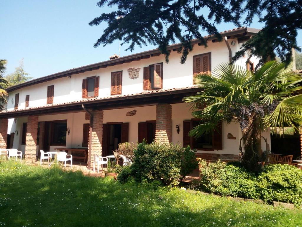 Zahrada ubytování B&B Soiano Del Lago