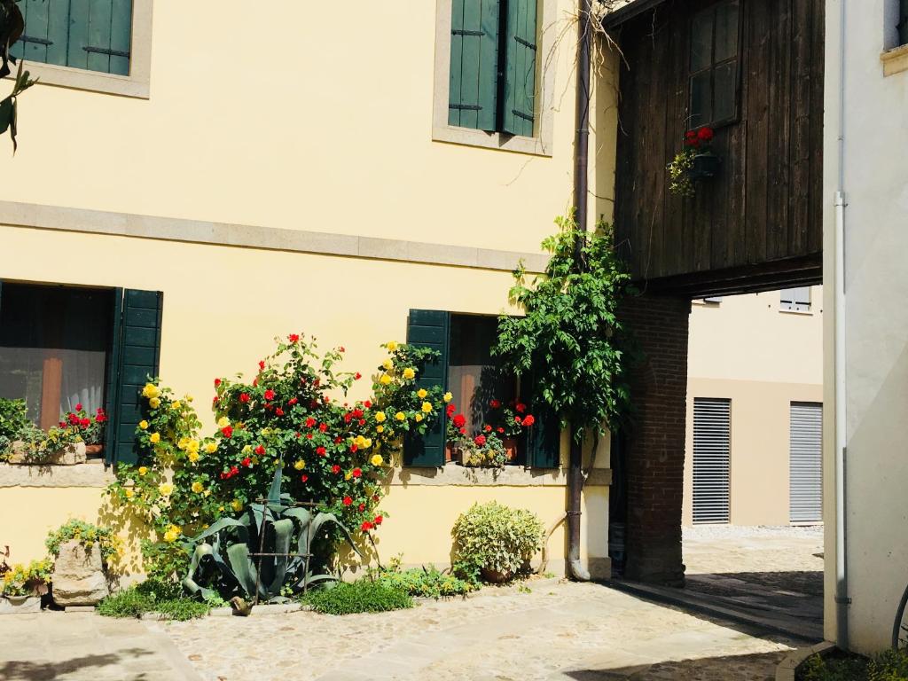 Zahrada ubytování INTERNO 2 Este centro