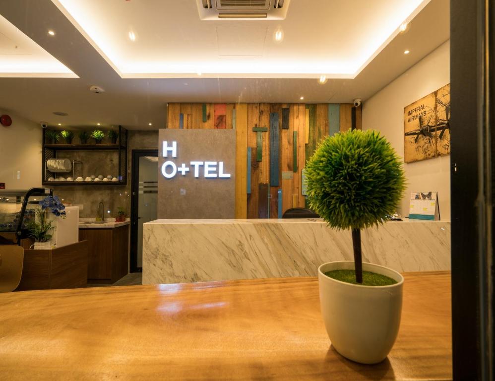 Vstupní hala nebo recepce v ubytování My Sj Hotel