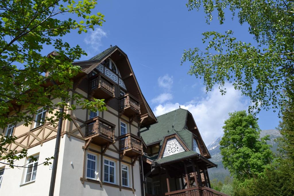 Budova, kde se hotel nachází