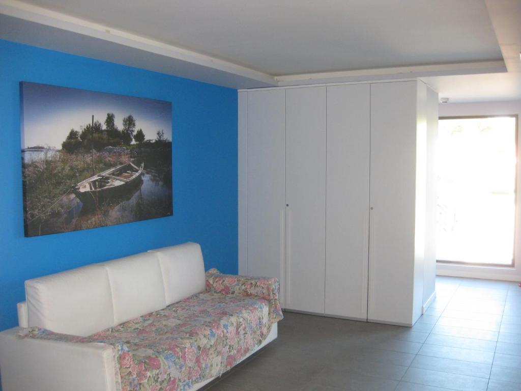 Posezení v ubytování Residence Ormeggio