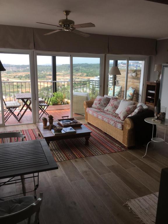 Posedenie v ubytovaní Sea Views Penthouse
