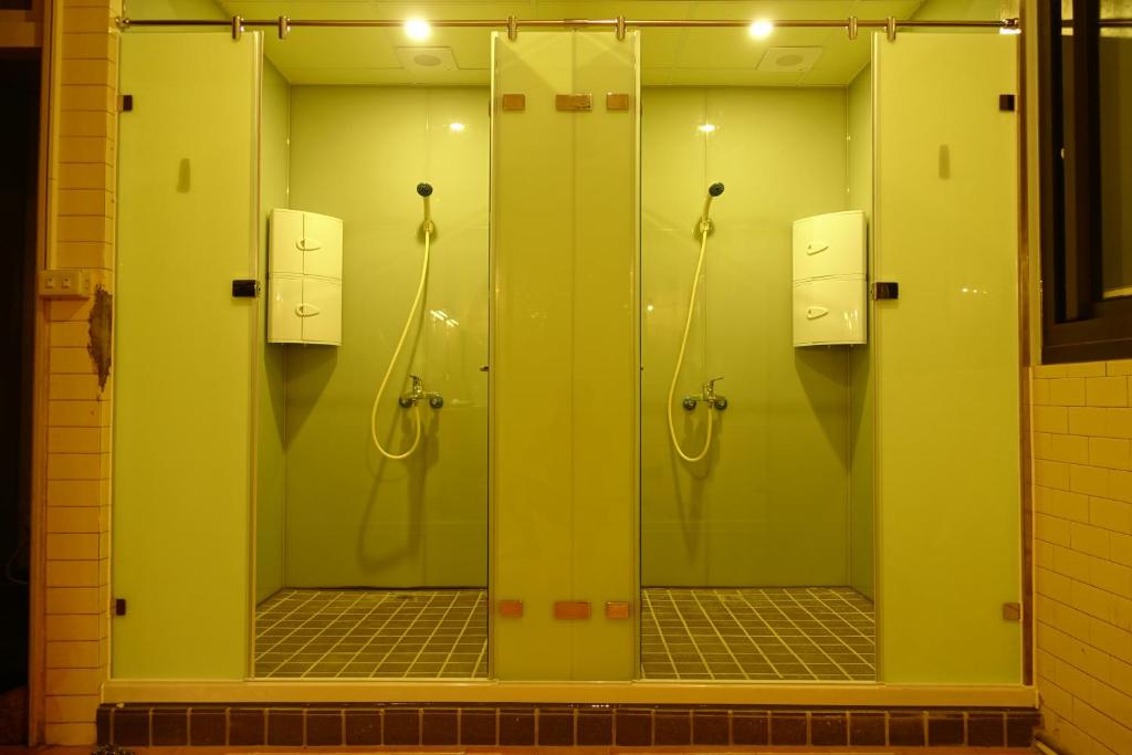 Koupelna v ubytování Chiayi Petite Hostel