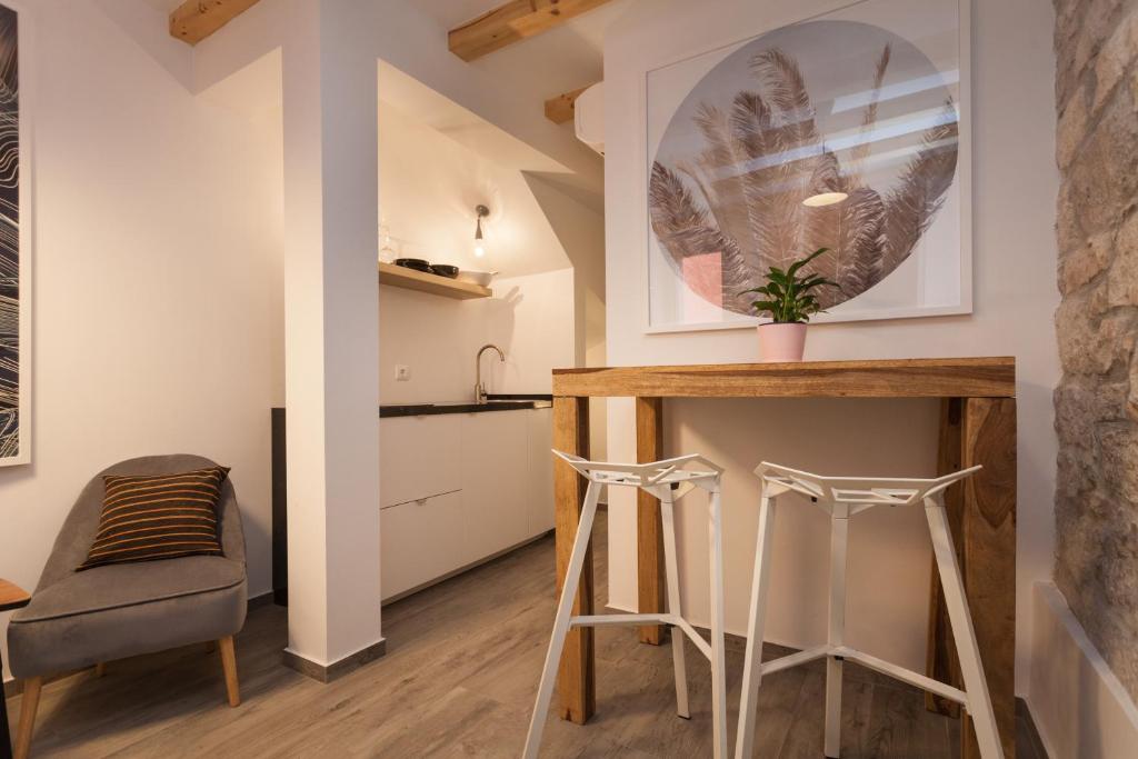 Cucina o angolo cottura di Apartments Stube 4