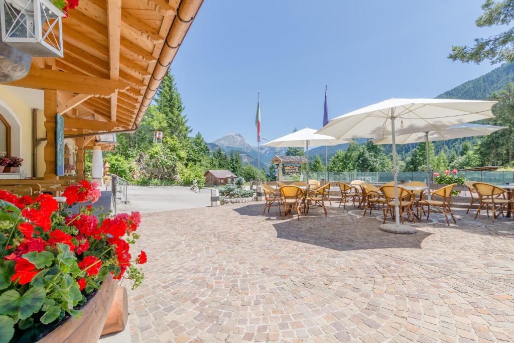 Widok na góry z tego hotelu