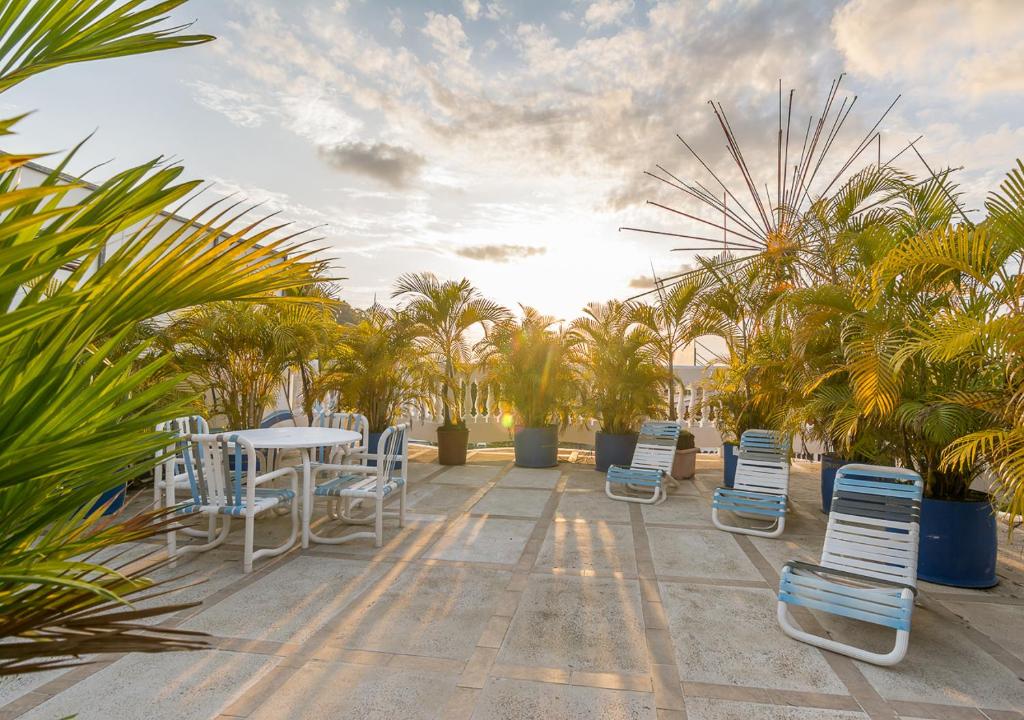 Zahrada ubytování Hotel Le Priss