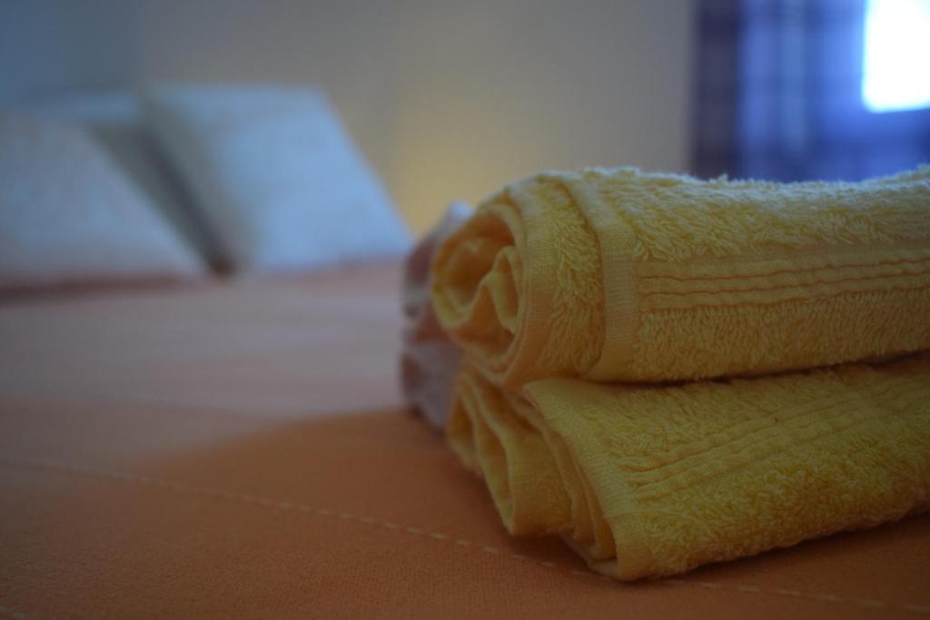 Giường trong phòng chung tại Apartment Ivy