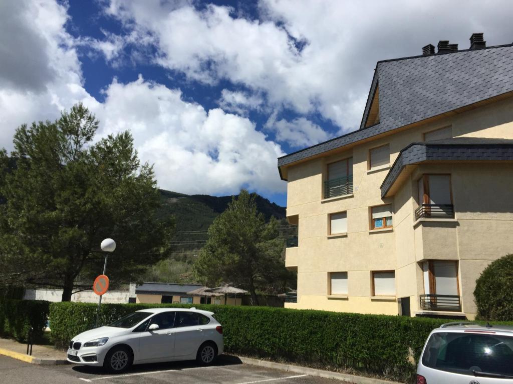 Nespecifikovaný výhled na hory nebo výhled na hory při pohledu z apartmánu