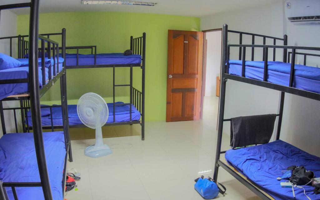 Postel nebo postele na pokoji v ubytování P & T Hostel