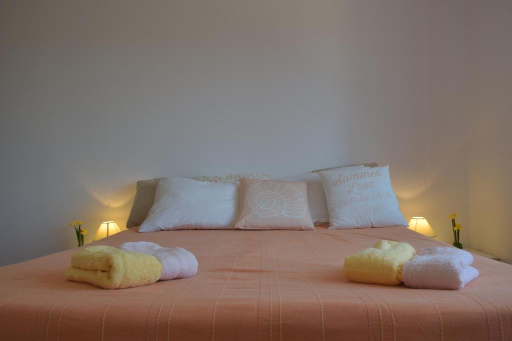 Giường trong phòng chung tại Apartment Ivy