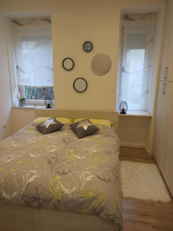 Postel nebo postele na pokoji v ubytování Studio apartment Arija