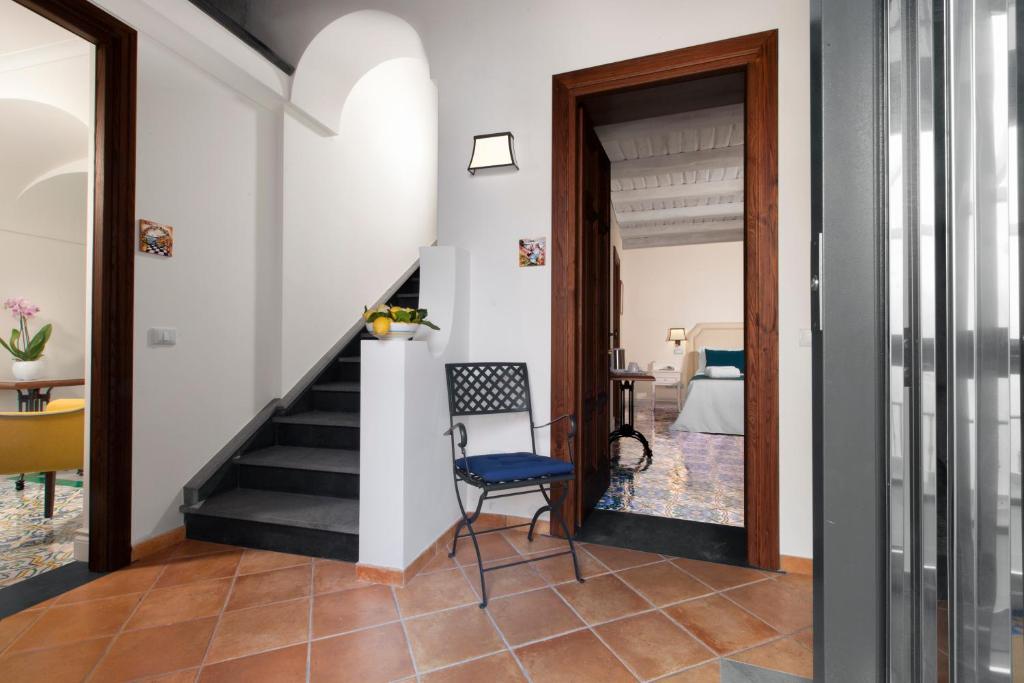 Posezení v ubytování Palazzo delle Grazie