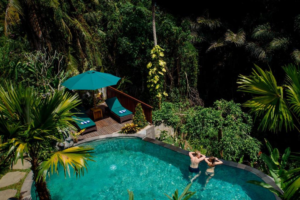 The swimming pool at or close to Taman Amartha Villa Ubud