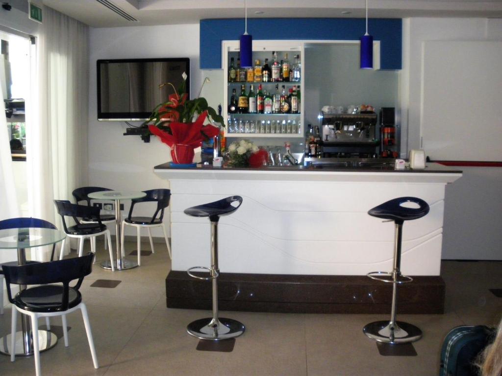 Lounge nebo bar v ubytování Hotel Amedeo