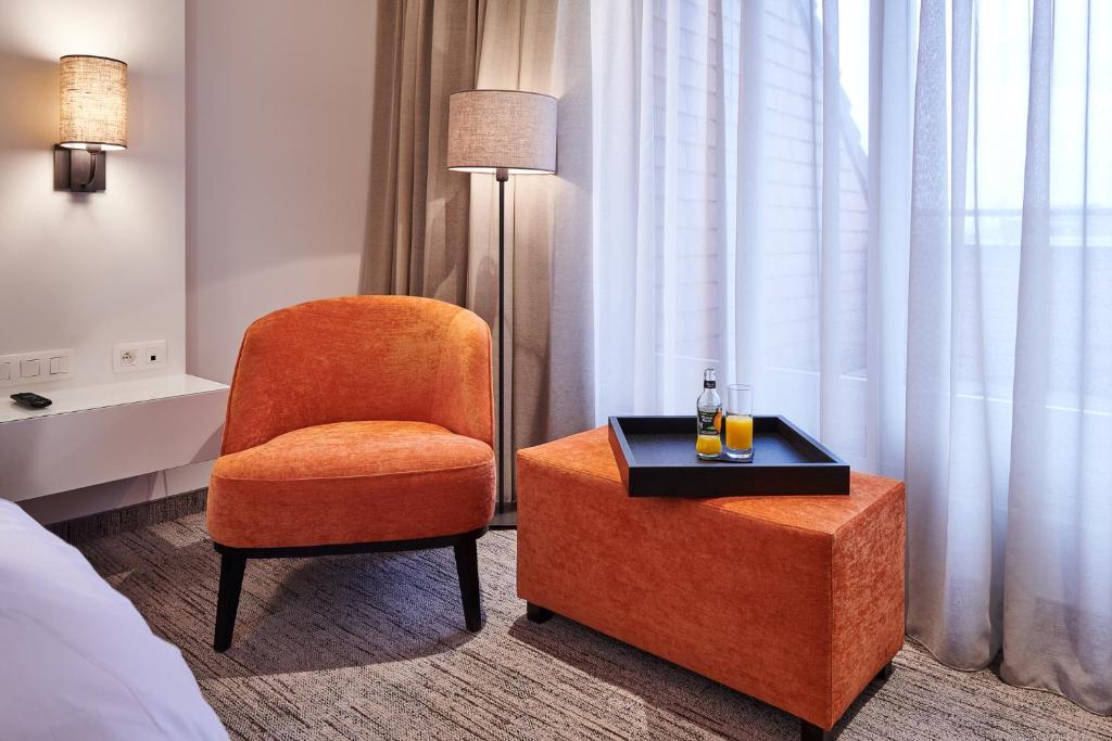 Posezení v ubytování Keizershof Hotel Aalst