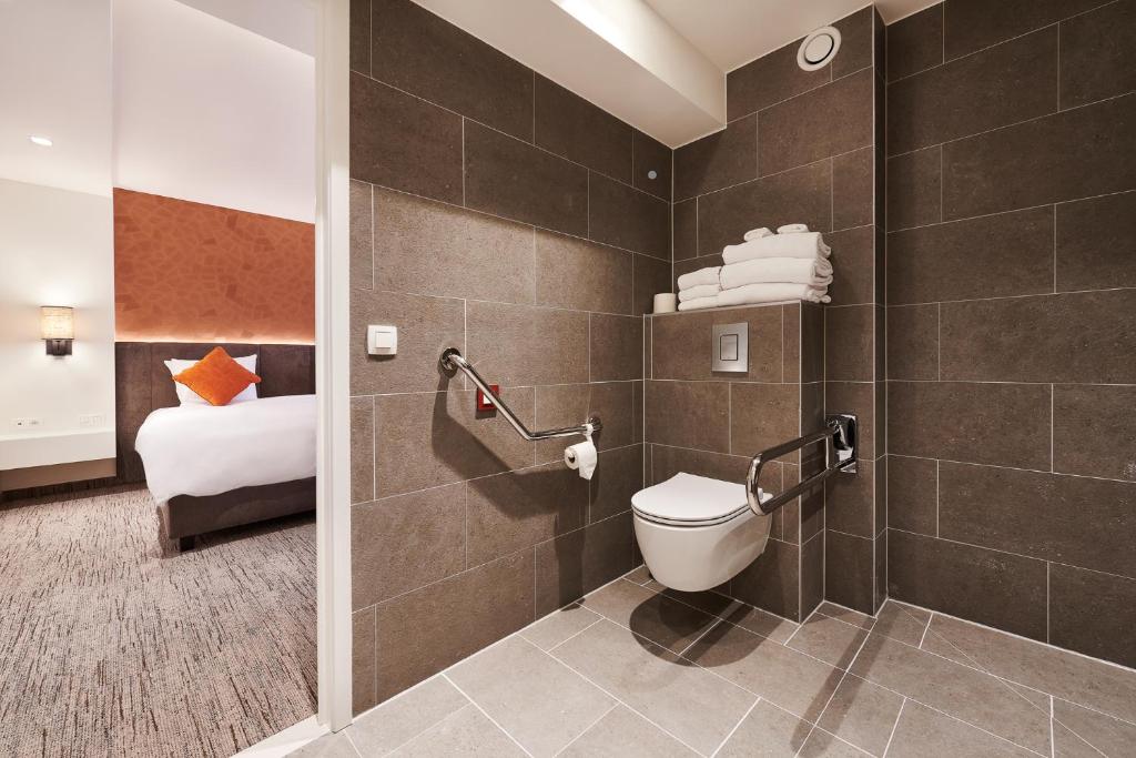 Koupelna v ubytování Keizershof Hotel Aalst