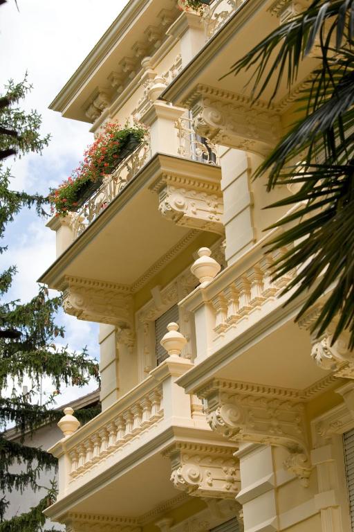 Balkón nebo terasa v ubytování Hotel Villa Westend