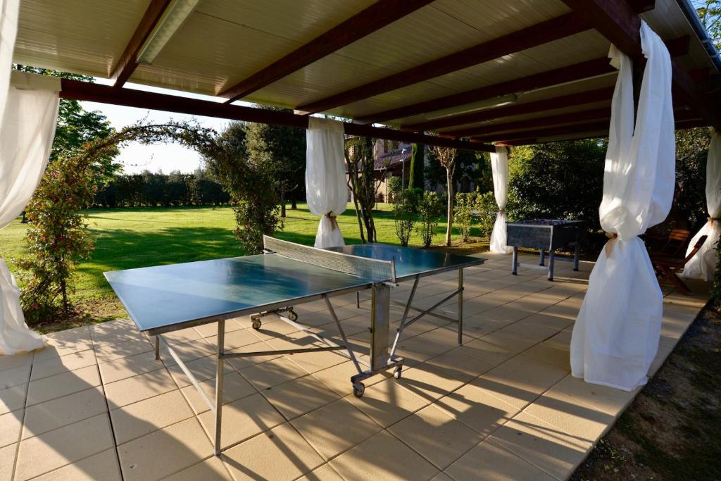 Patio nebo venkovní prostory v ubytování Borgo Ai Lecci