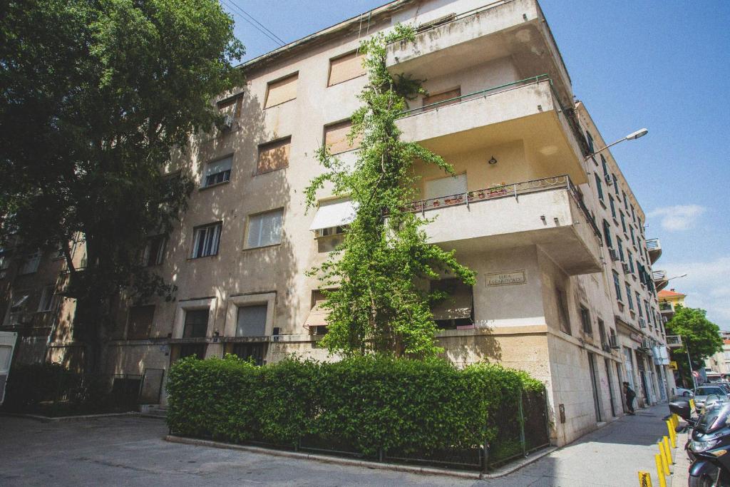 Budova, kde se hostel nachází