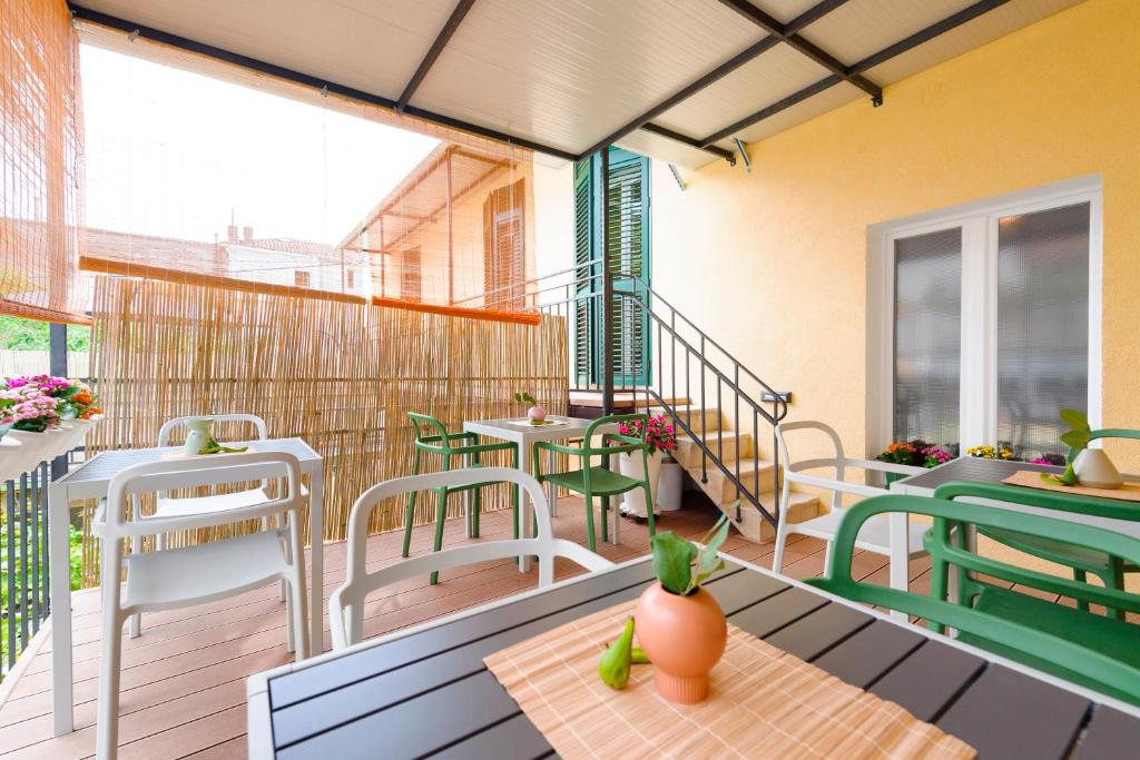 Balkón nebo terasa v ubytování Mak Luxury Rooms