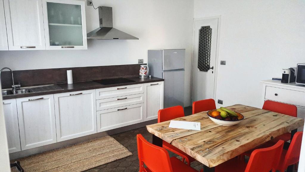 Kuchyň nebo kuchyňský kout v ubytování Casa del Vigneto