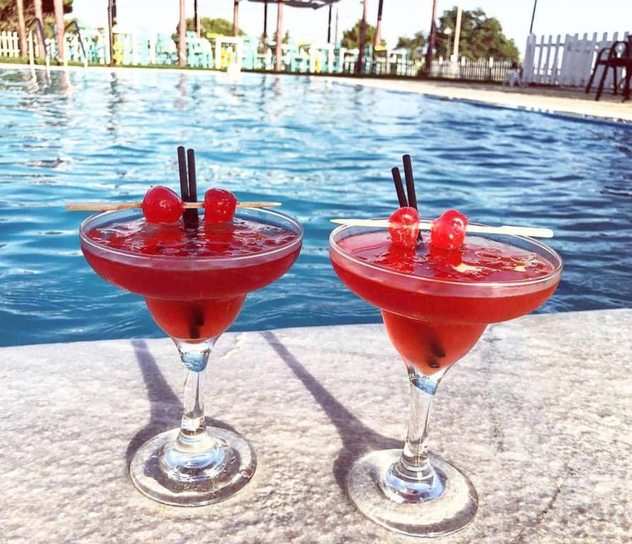Nápoje v ubytování Glyfa Beach Hotel