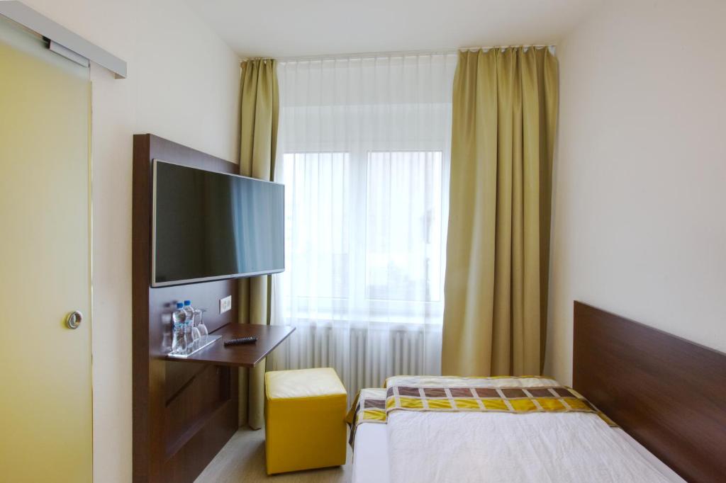 TV a/nebo společenská místnost v ubytování Hotel Rheinfelderhof