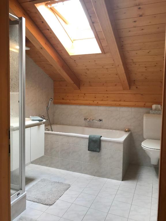 Koupelna v ubytování Penthouse Apartment - Sez Ner