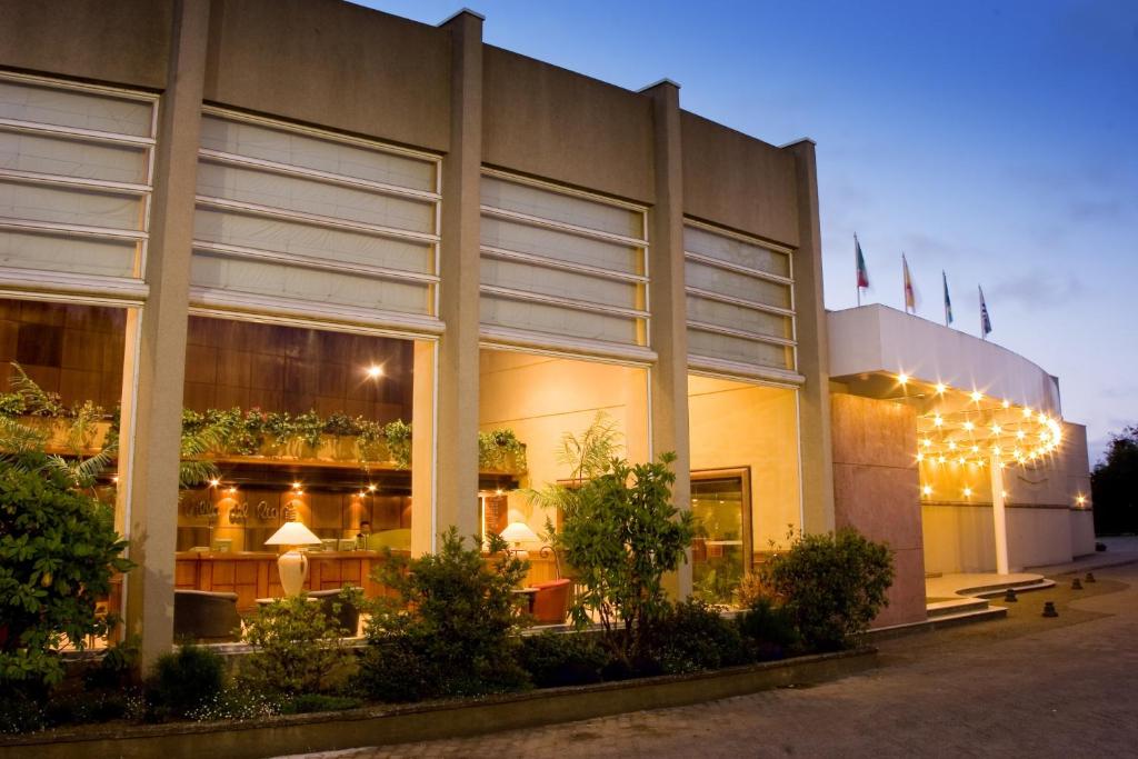 Budova, kde se hotel nachází