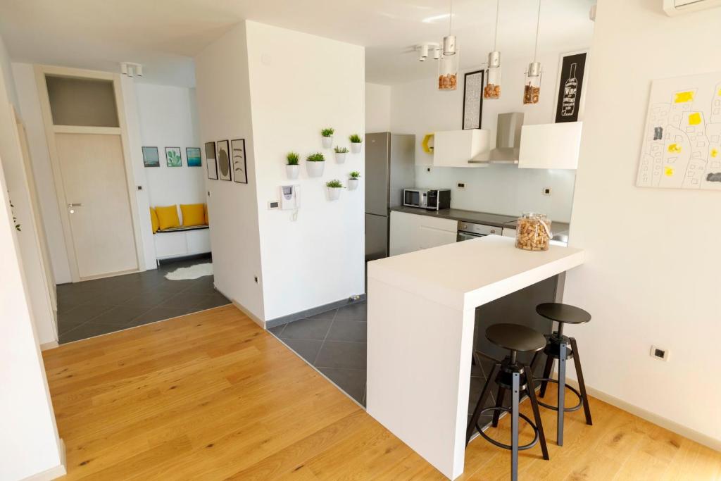 Kuchyňa alebo kuchynka v ubytovaní Luxury Villa Castrum