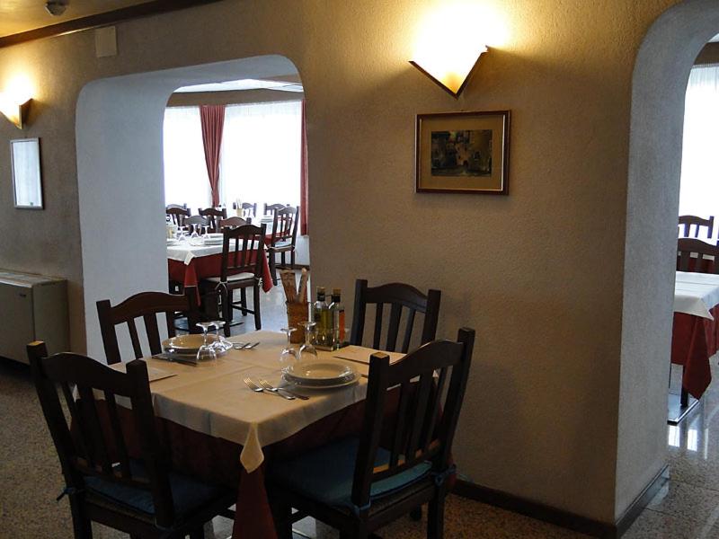 Posezení v ubytování Albergo Dolomiti