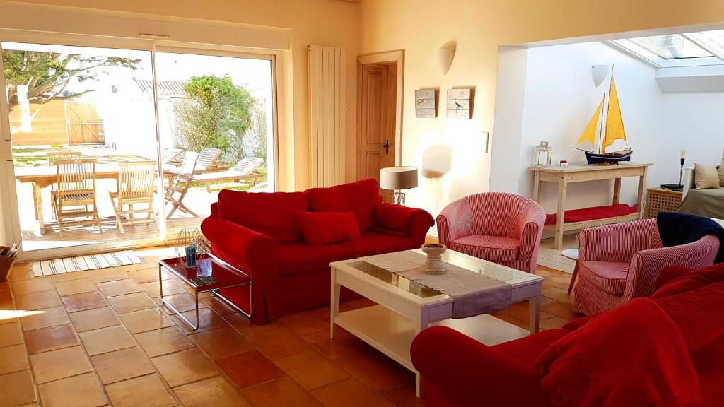 Posezení v ubytování Villas Ré Locations Vacances