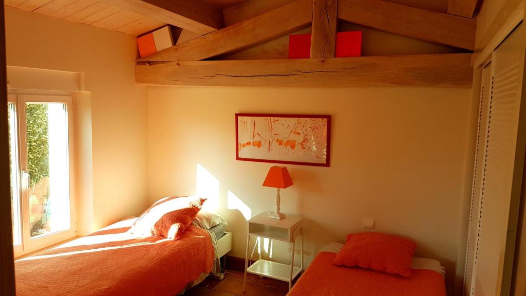 Postel nebo postele na pokoji v ubytování Villas Ré Locations Vacances