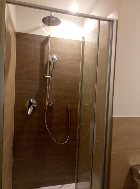 A bathroom at Gasthaus St. Valentin
