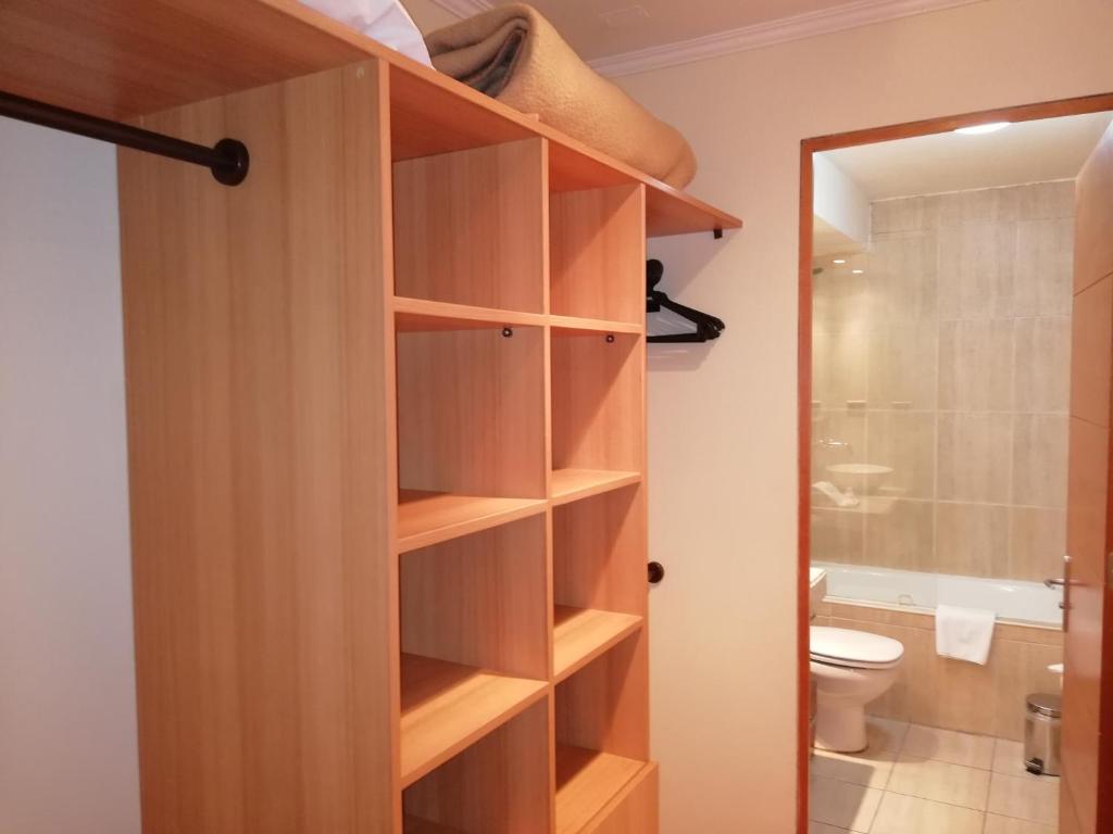 Koupelna v ubytování Andes Suites
