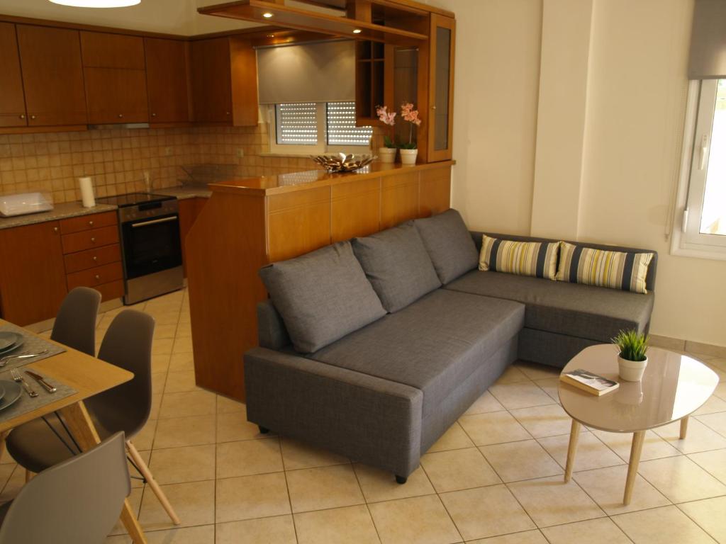 Kuchyň nebo kuchyňský kout v ubytování Urban Sea Apts